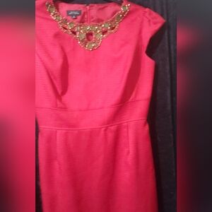 Tahari Red Dress